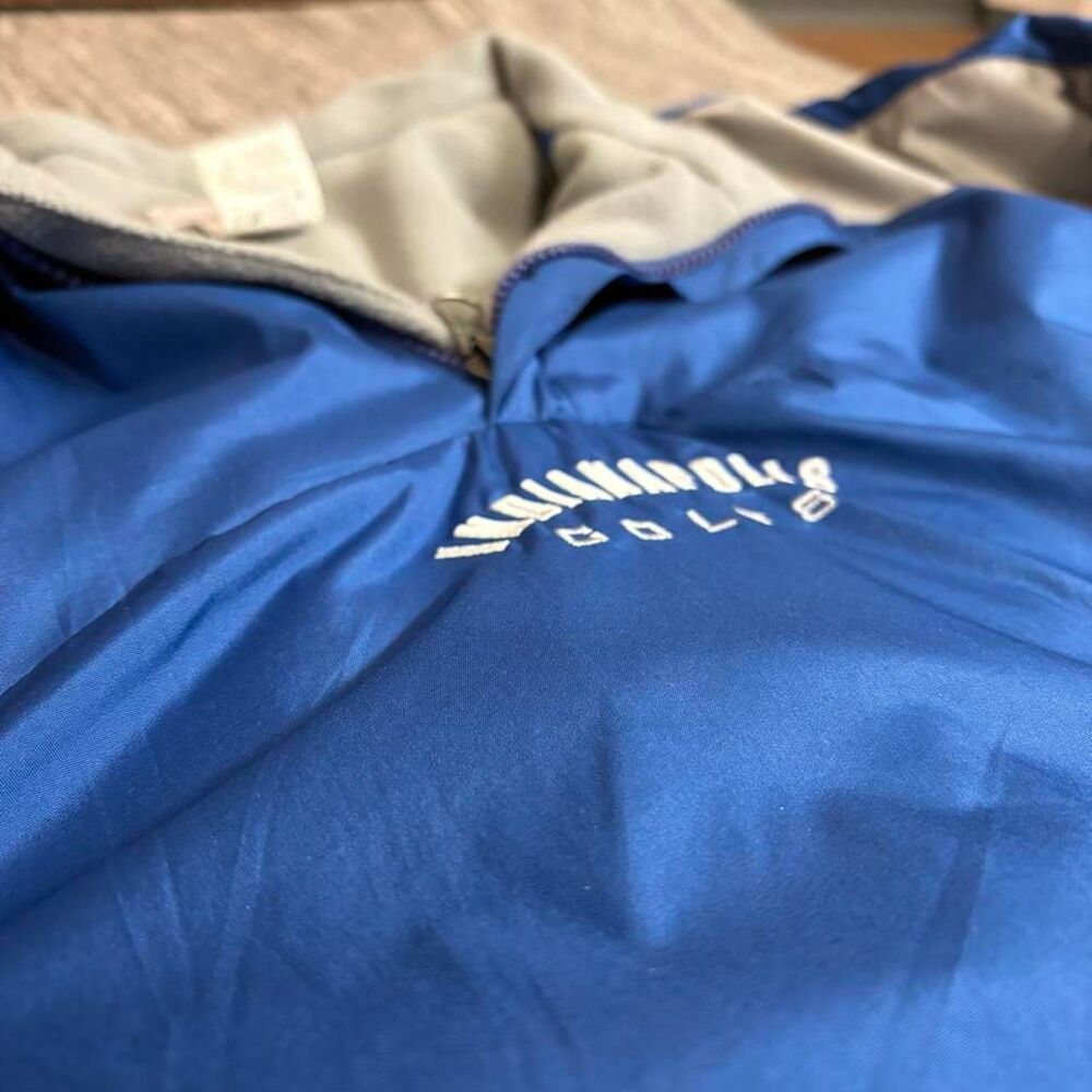 insane vintageY2K grail NFL Indianapolis Colts blue polyester windbreaker jacket